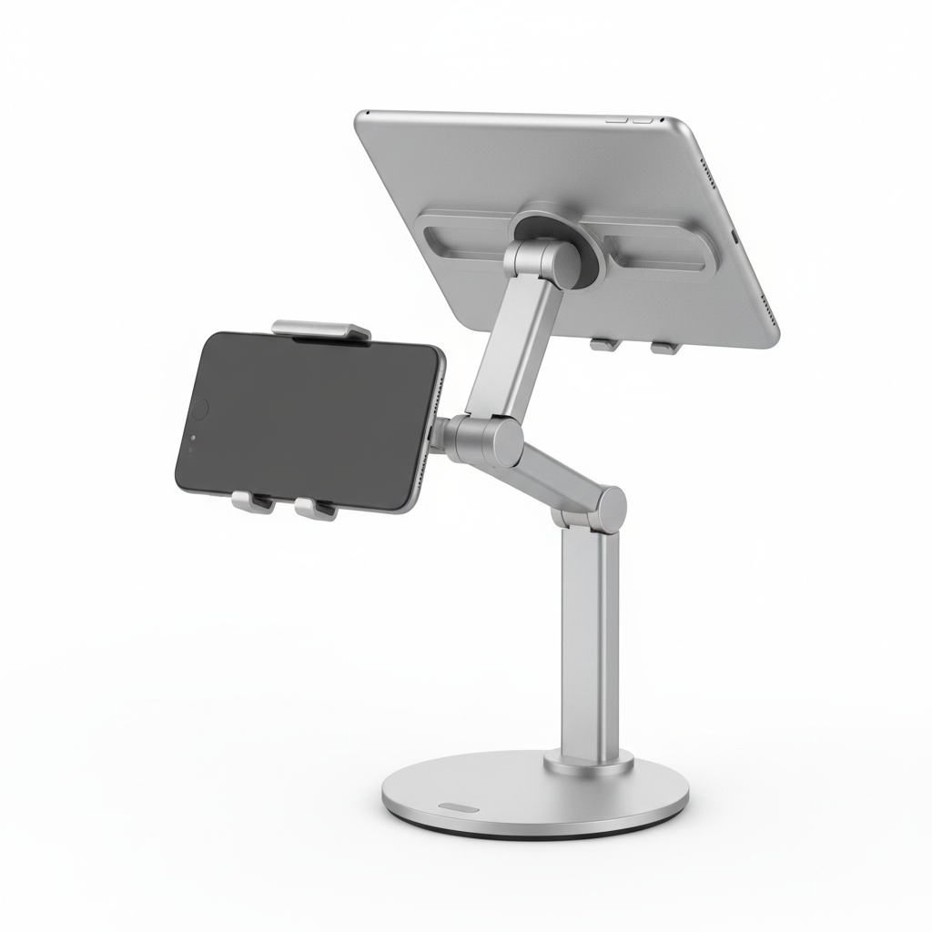 Adjustable 360° Tablet & Phone Desk Stand
