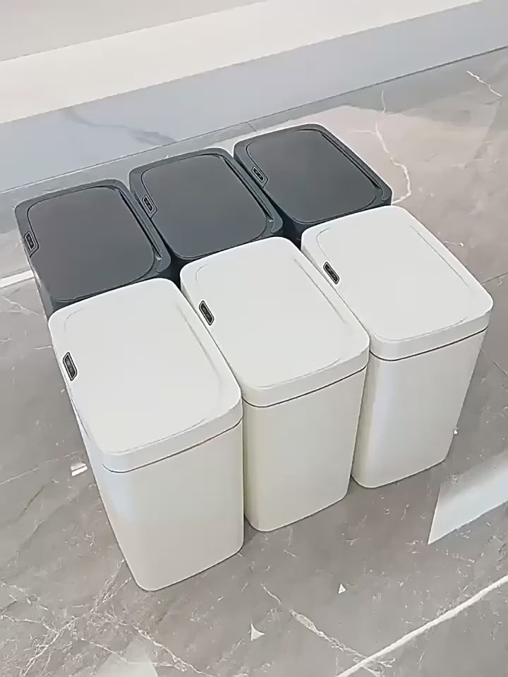 15L Touchless Smart Sensor Bin with Auto Bagging