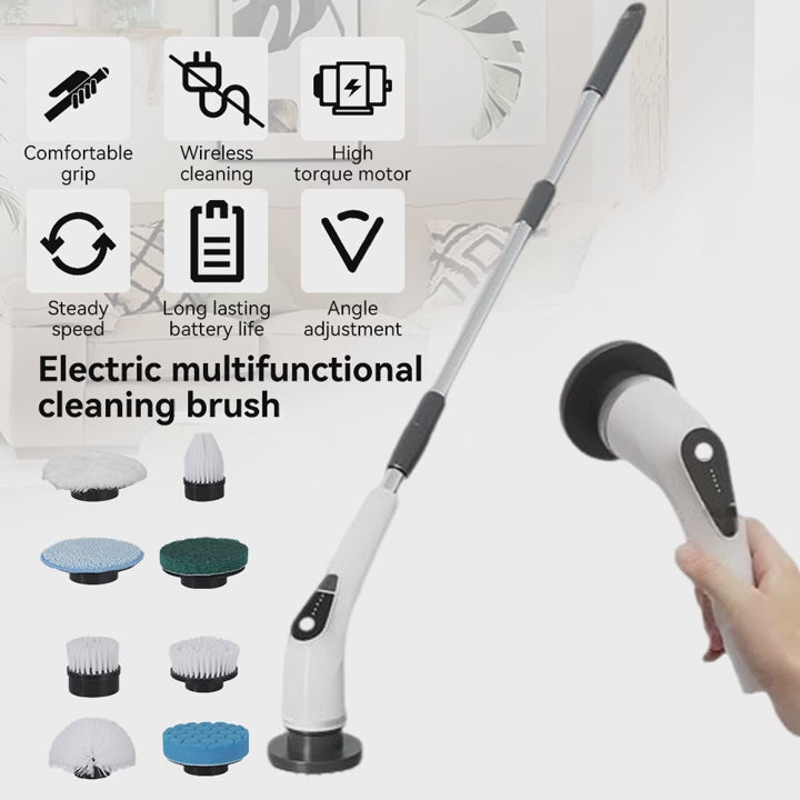9-in-1 Wireless Electric Cleaning Brush Set