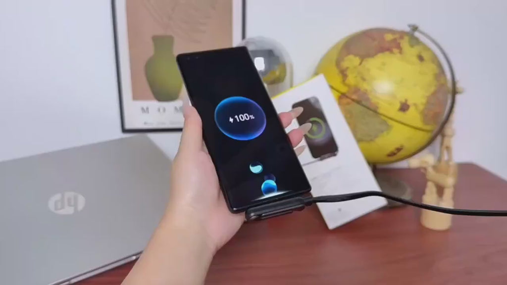 2-in-1 Charging Cable with Phone Stand